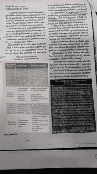 Foto de una fotocopia de un texto académico.