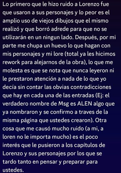 Texto largo de crítica al códice: se queja del uso de dibujos viejos, de contradicciones entre entradas y afirma que «el