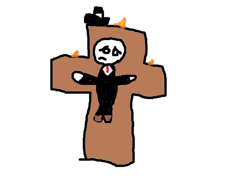 Elegan crucificado