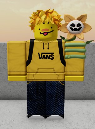 El avatar de Dei en Roblox